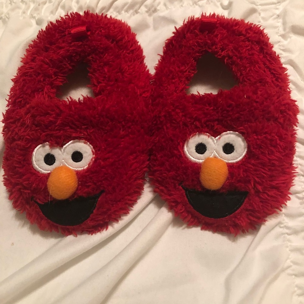Toddler Elmo slippers